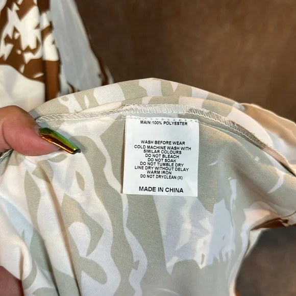 ❌❌❌. SOLD LPH ❌❌❌Lexbreezy Hawaii 🌺 Waimea Wrap Dress NWT - Picture 13 of 14